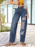 DressBerry Women Distressed Dreams Skater Fit Jeans