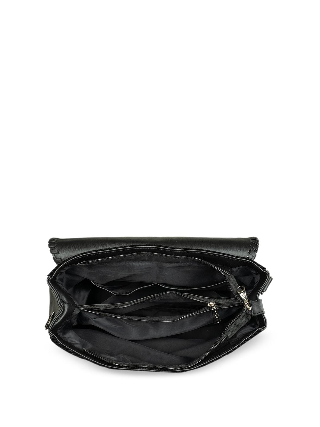 ZOUK Floral Printed Oversized Structured Jute Handheld Bag