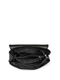 ZOUK Floral Printed Oversized Structured Jute Handheld Bag