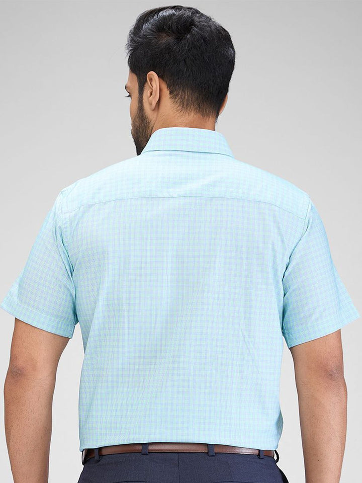 Raymond Checked Pure Cotton Contemporary Fit Shirt