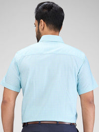 Raymond Checked Pure Cotton Contemporary Fit Shirt