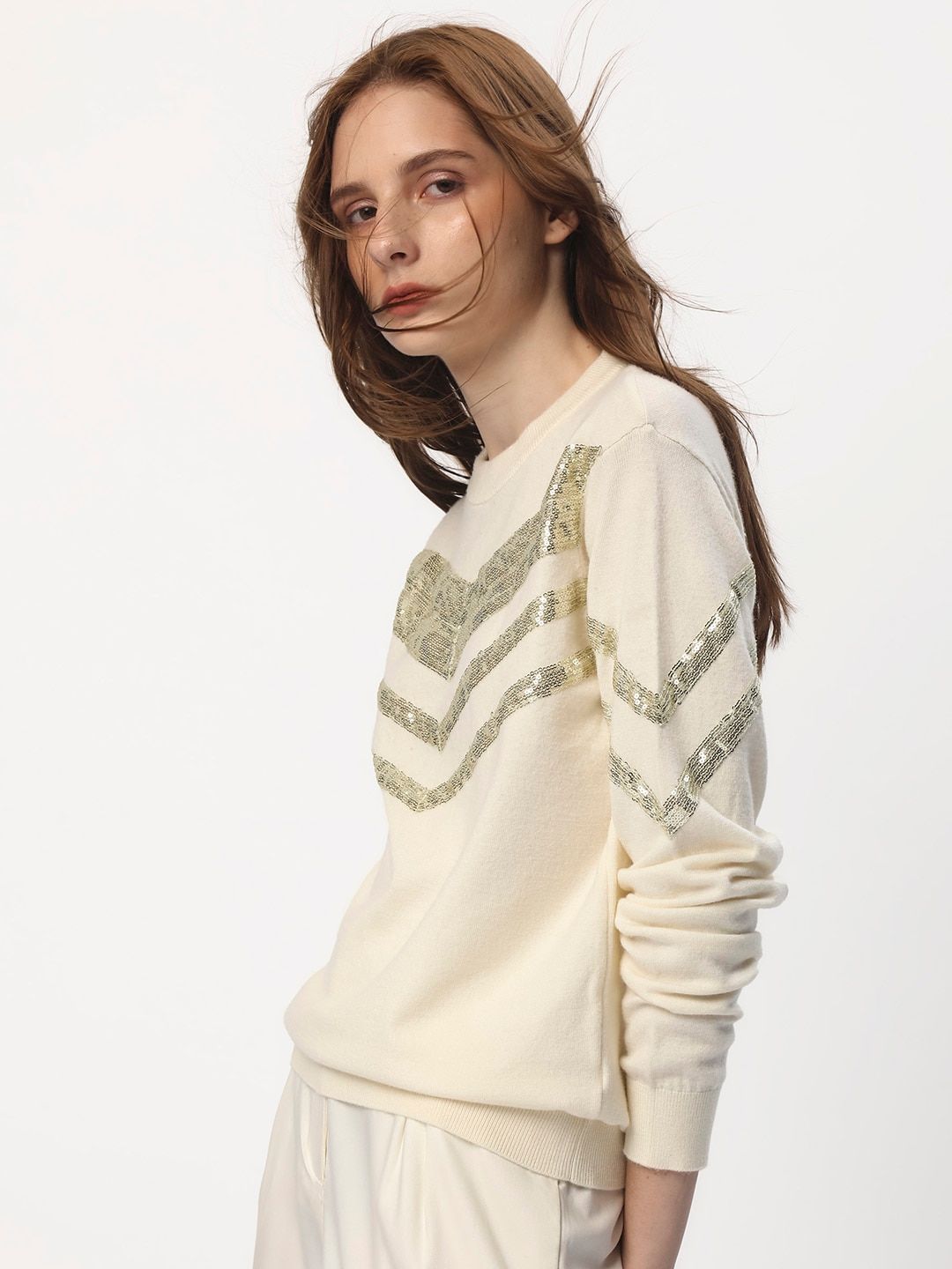 RAREISM Embellished Detailed Pullover