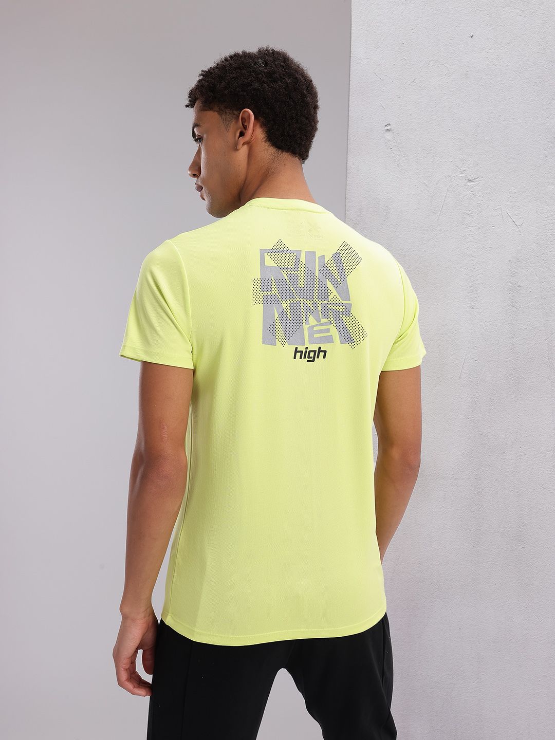 HRX by Hrithik Roshan Couple Collection Typography Print Rapid-Dry Running T-shirt