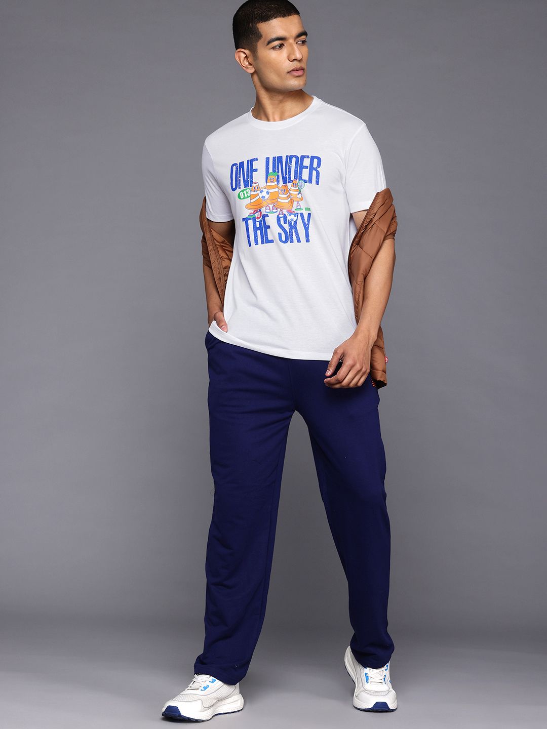 HRX by Hrithik Roshan Printed Short Sleeves Casual T-shirt