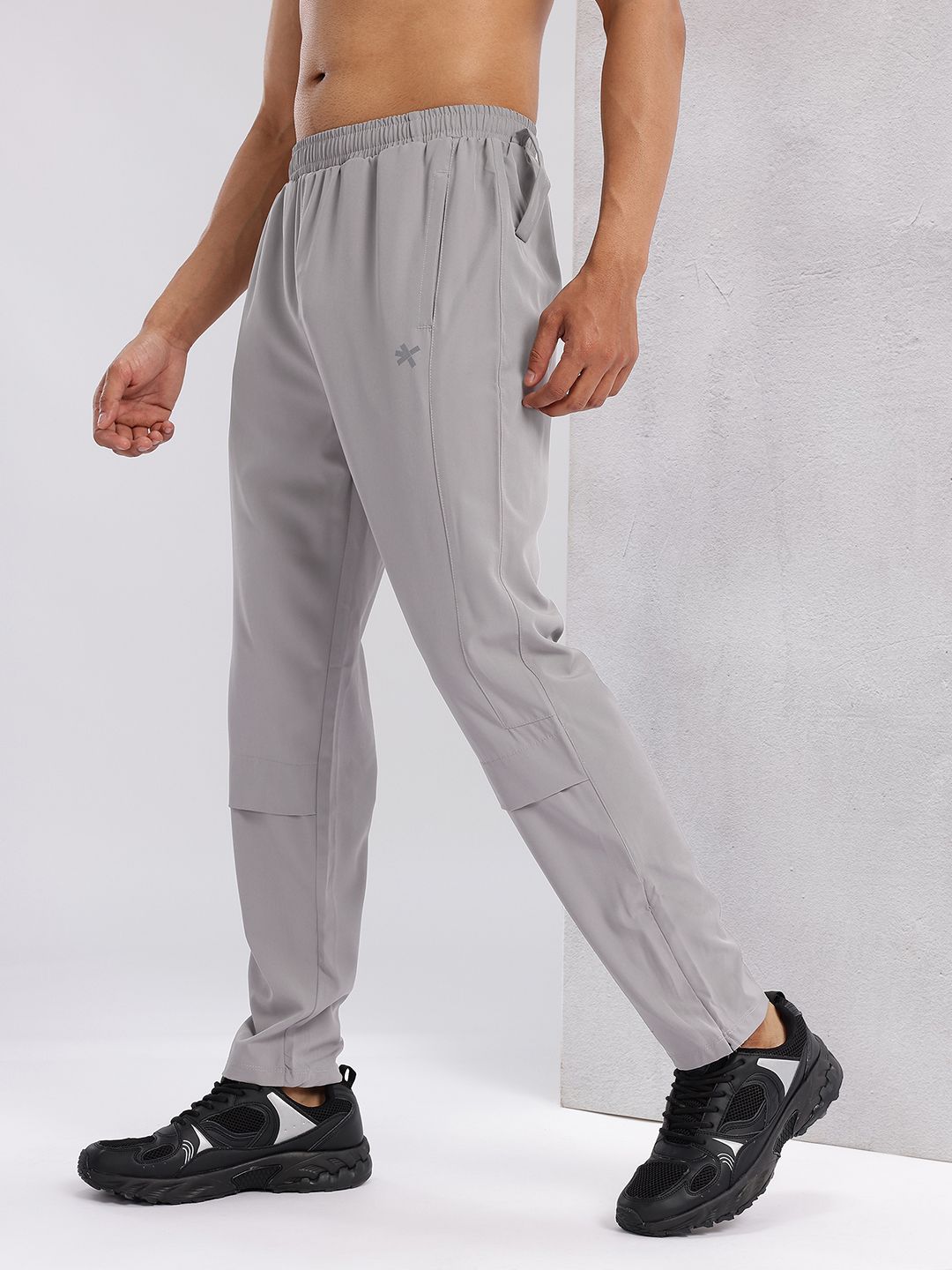 HRX by Hrithik Roshan Men Zipped Hem Rapid-Dry Training Track Pants