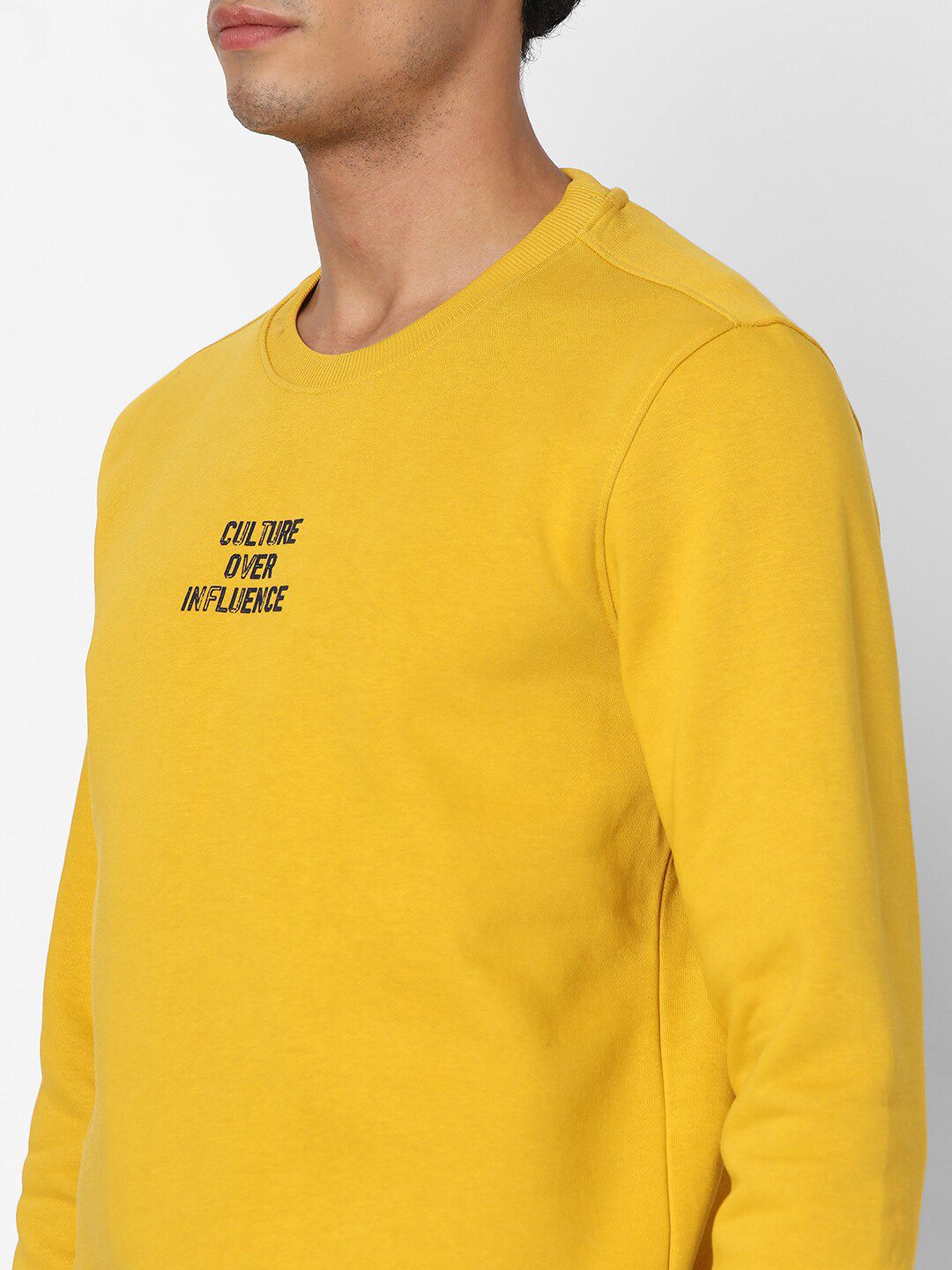 SPYKAR Round Neck Cotton Sweatshirt