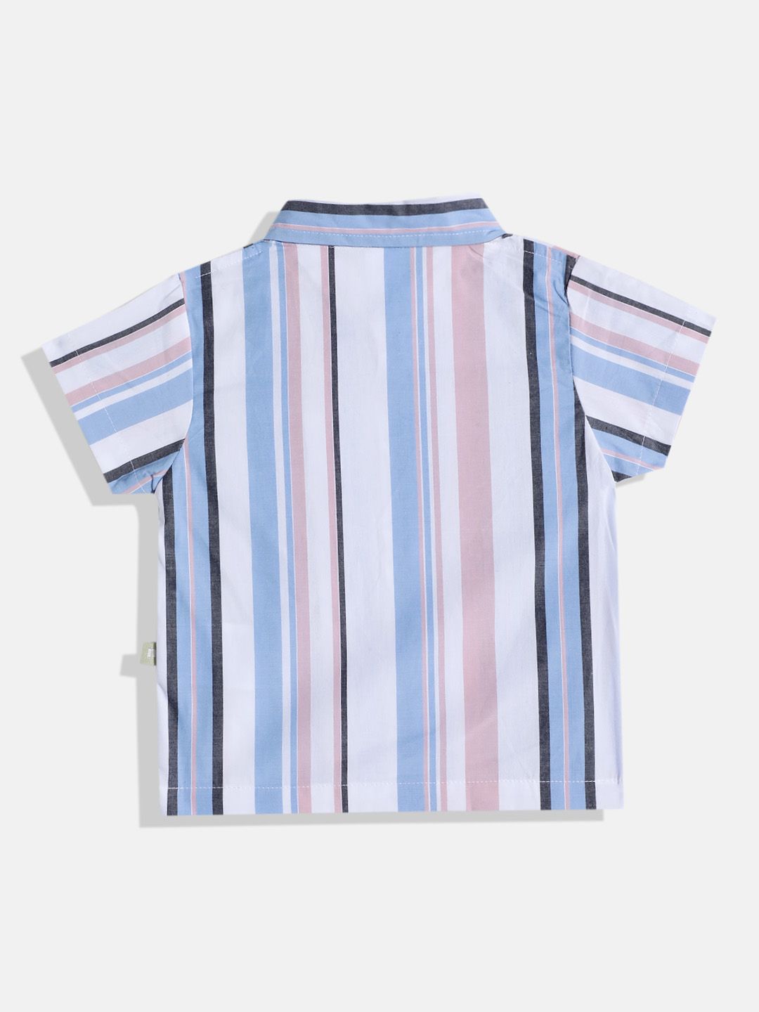 Moms Love Infant Boys Striped Pure Cotton Clothing Set