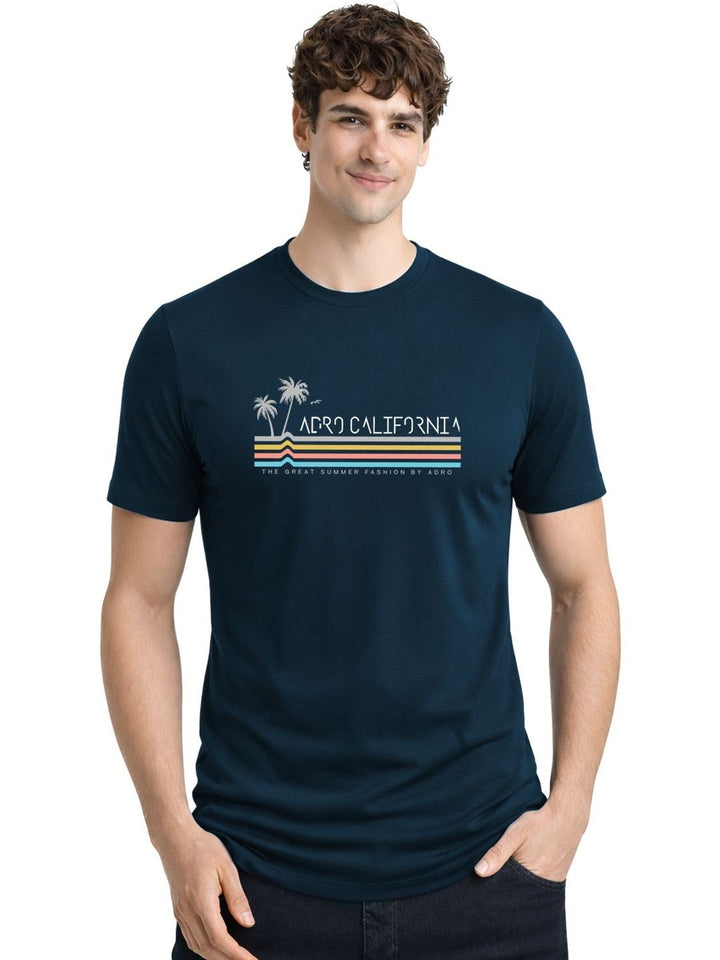 ADRO Men Printed T-shirt