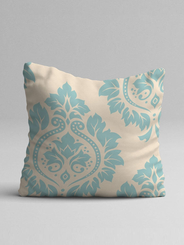 STITCHNEST Blue & White Set of 5 Ethnic Motifs Square Cushion Covers