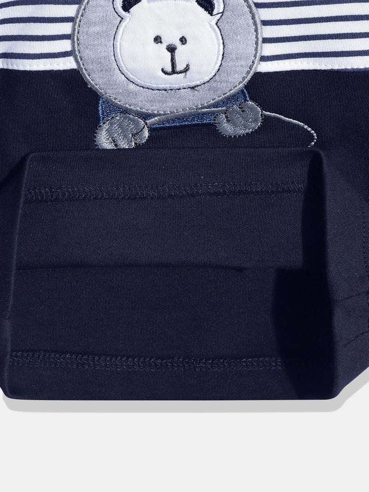 Moms Love Infant Boys Pure Cotton T-shirt With Joggers