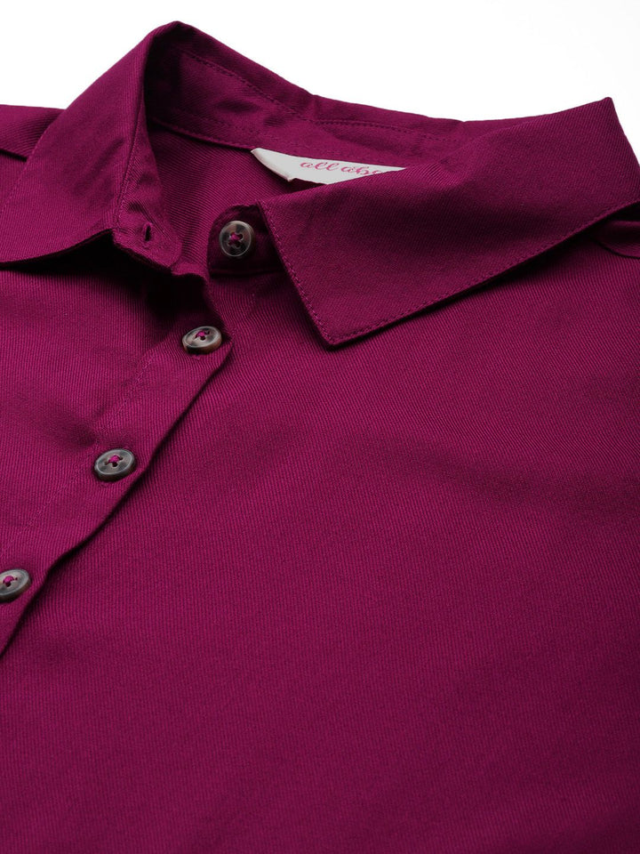 all about you Opaque Casual Shirt