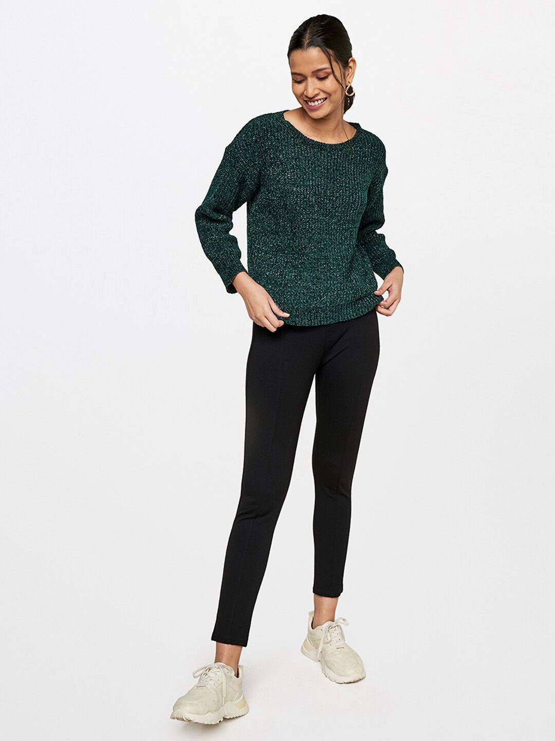 AND Ribbed Pullover
