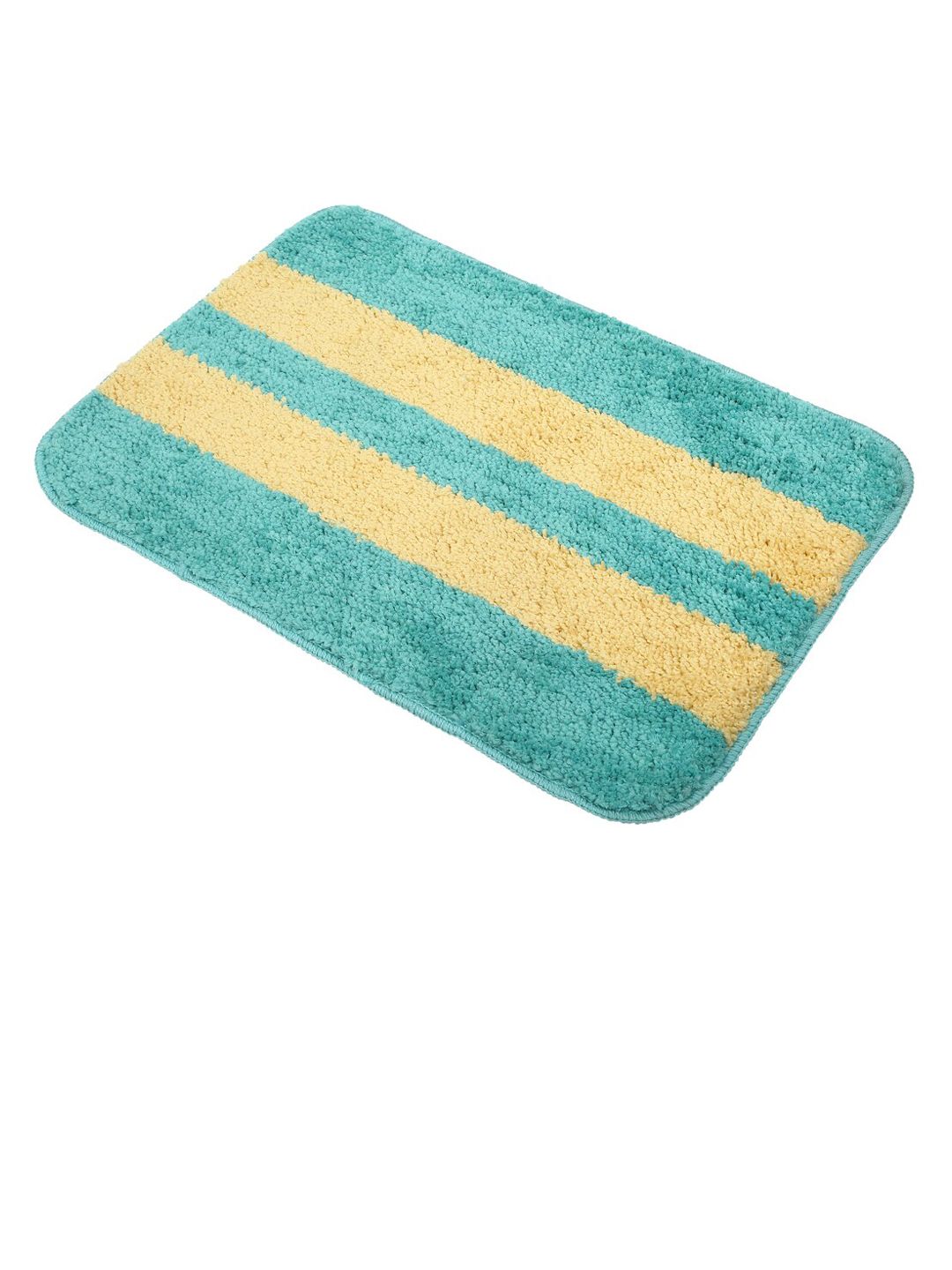 HOSTA HOMES Pack of 2 Multicoloured Microfibre Antiskid Door Mat