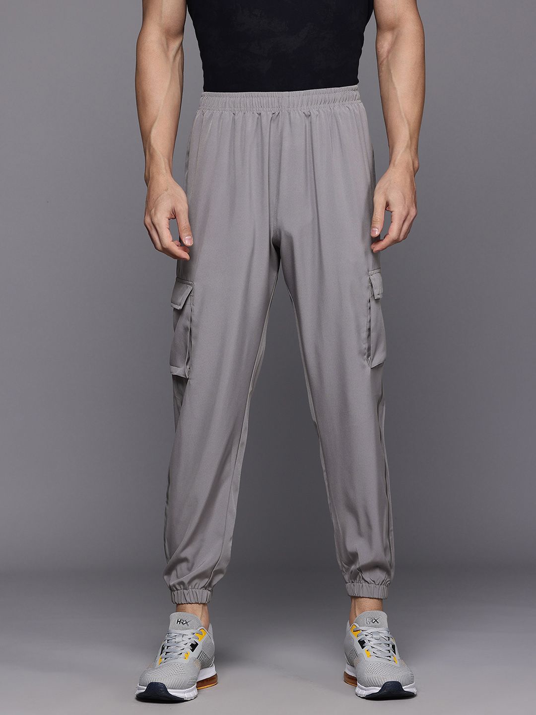 HRX by Hrithik Roshan Men Lifestyle Reflective Cargo-Style Jogger