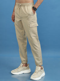 HIGHLANDER Men Casual Cargo Jogger Trousers