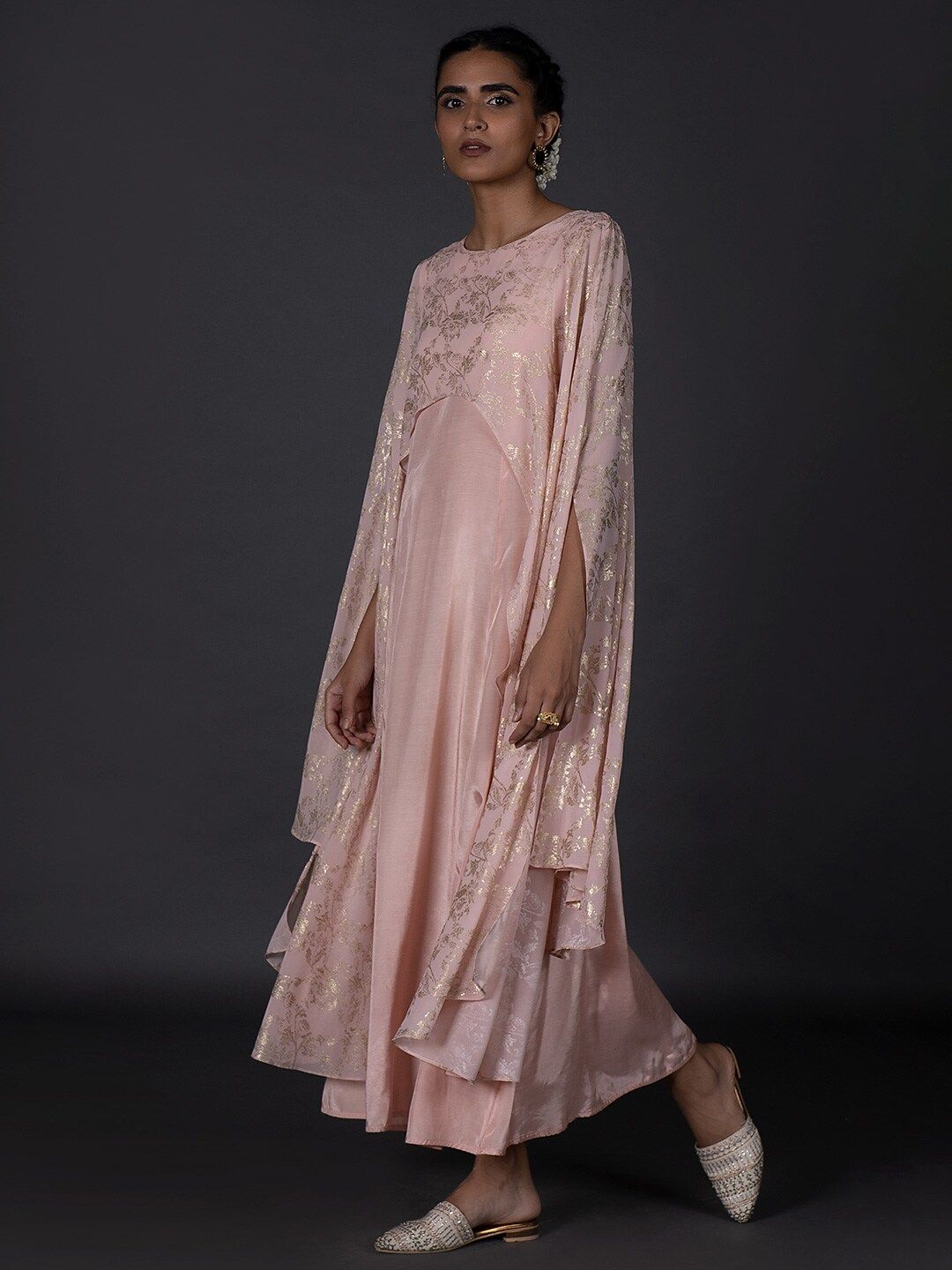 W Pink Ethnic Maxi Maxi Ethnic Dress