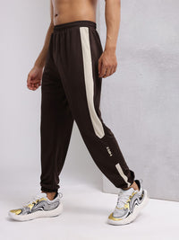 HRX by Hrithik Roshan Men Side Striped Mid-Rise Rapid-Dry Training Joggers