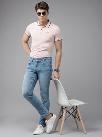 SPYKAR Men Blue Rover Regular Fit Mid Rise Light Fade Stretchable Jeans