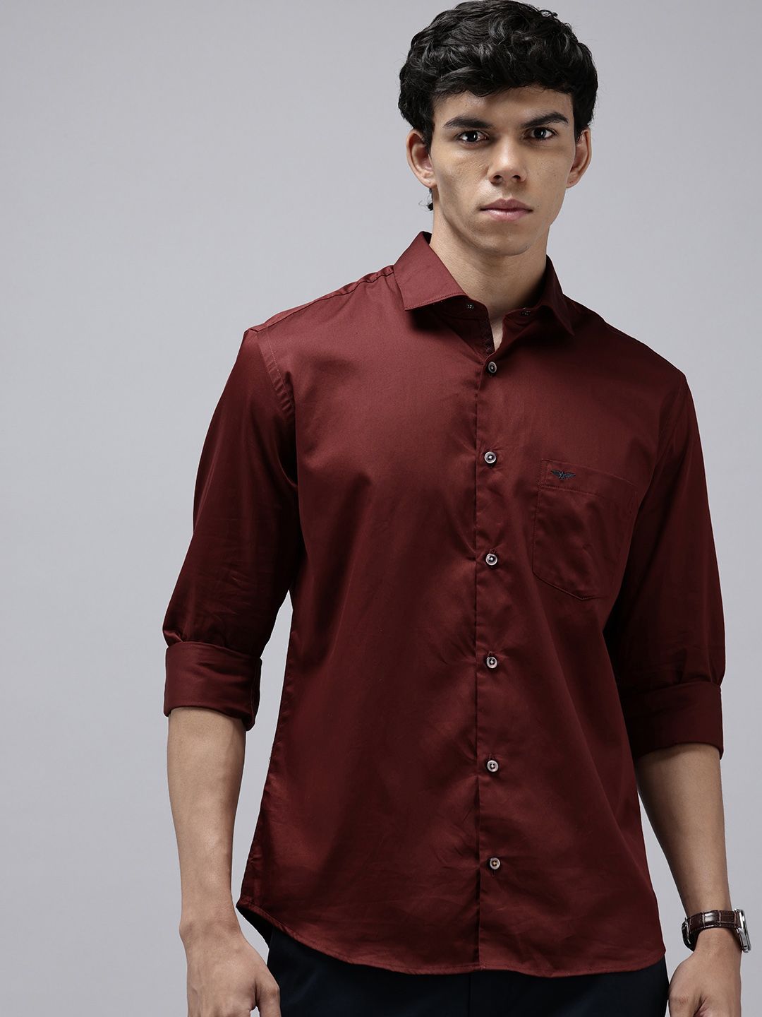 Park Avenue Slim Fit Pure Cotton Casual Shirt