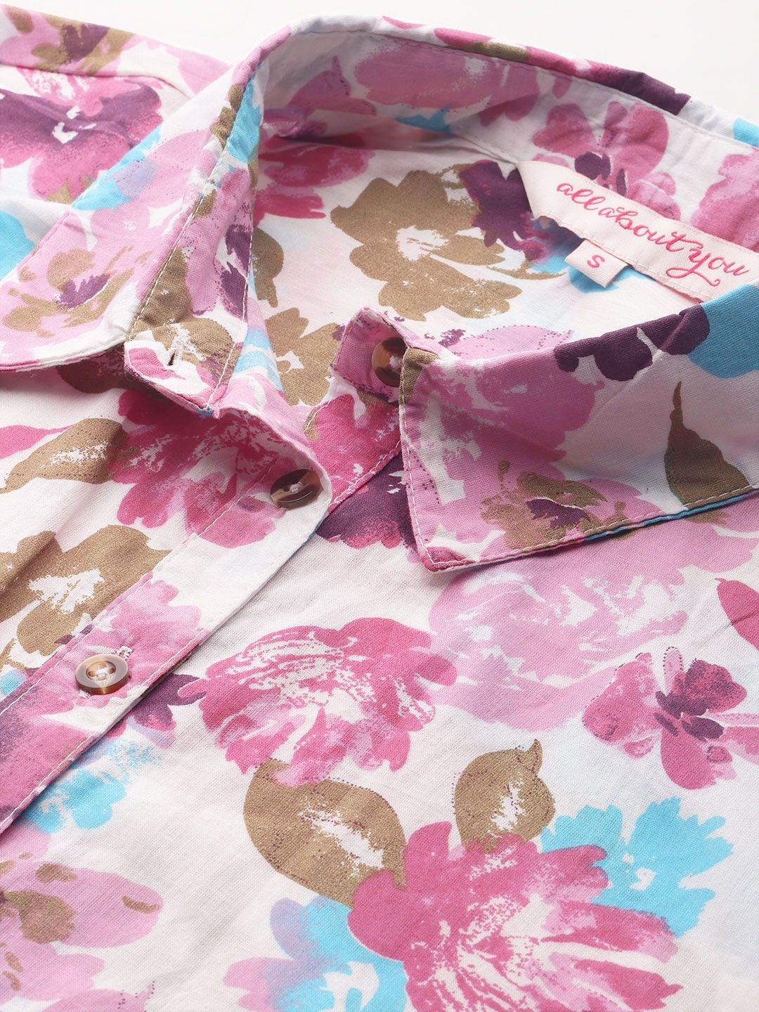 all about you Women Floral Opaque Printed Casual Shirt
