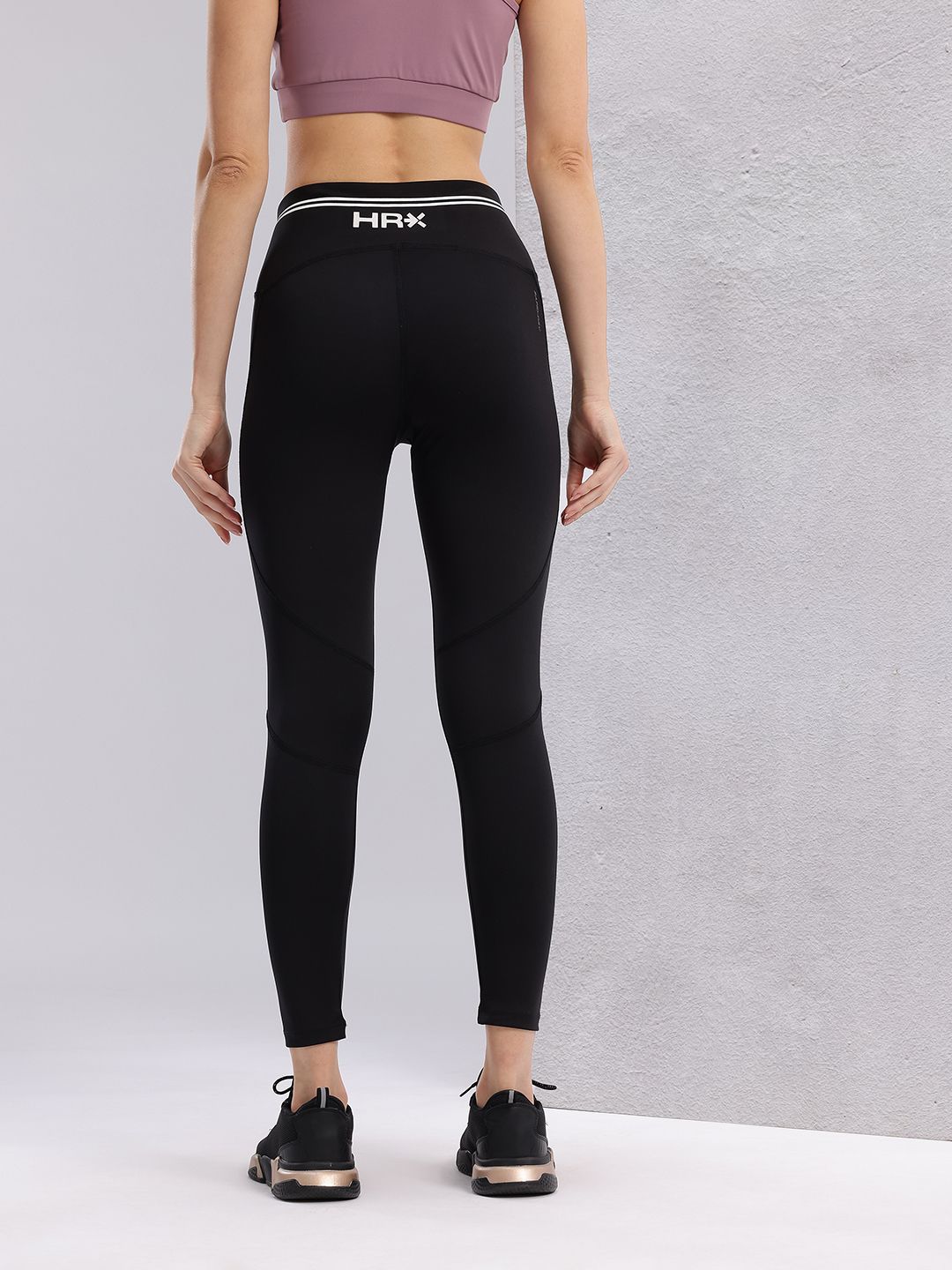HRX by Hrithik Roshan Women Panelled Training Tights