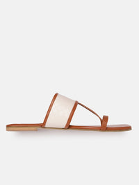 Anouk Women Basketweave Textured One Toe Flats