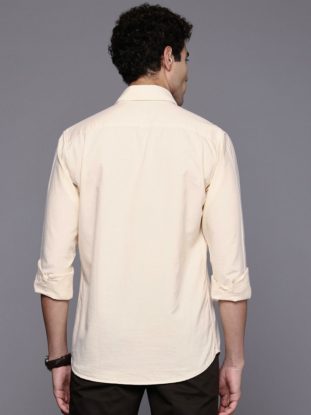 Raymond Slim Fit Pure Cotton Casual Shirt
