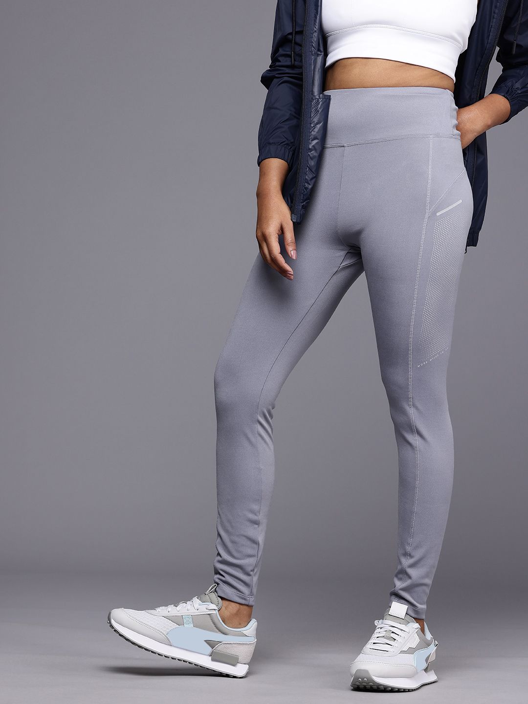 HRX by Hrithik Roshan Women Run On Cloudstrail Trackers Rapid Dry Running Tights