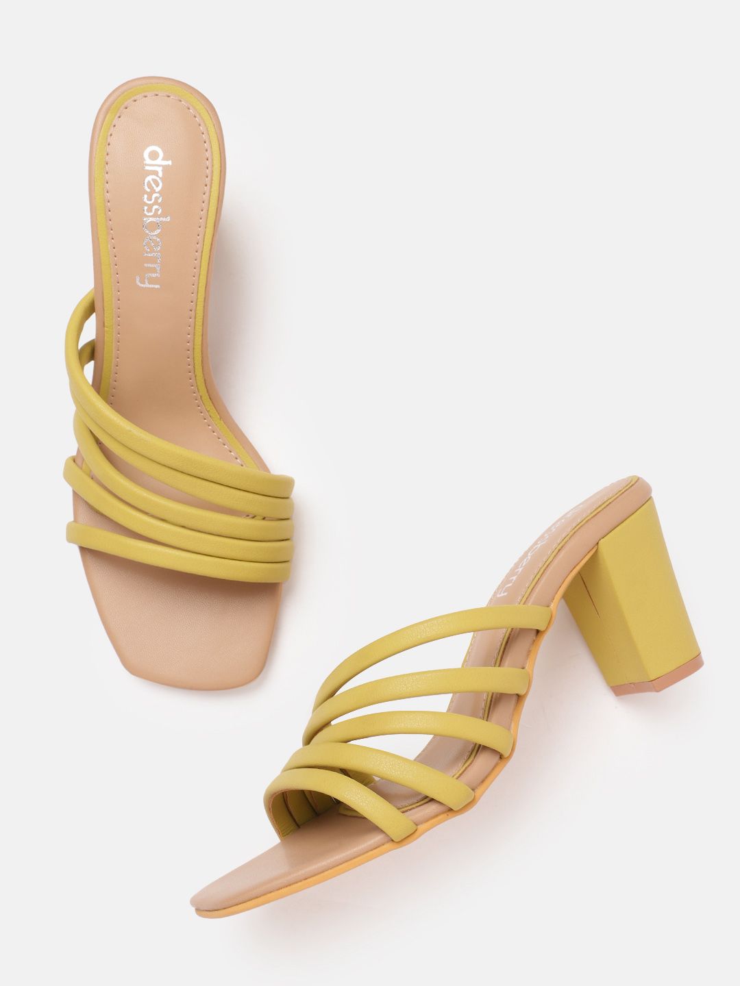 DressBerry Women Block Heel Sandals
