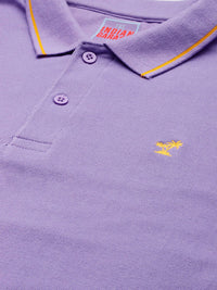 The Indian Garage Co Men Solid Polo Collar T-shirt