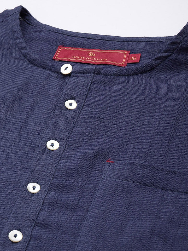 House of Pataudi Pure Cotton Jashn Kurta