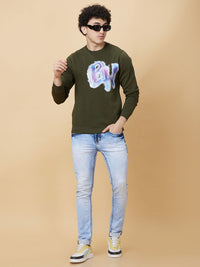 Being Human Men Printed Sweatshirt