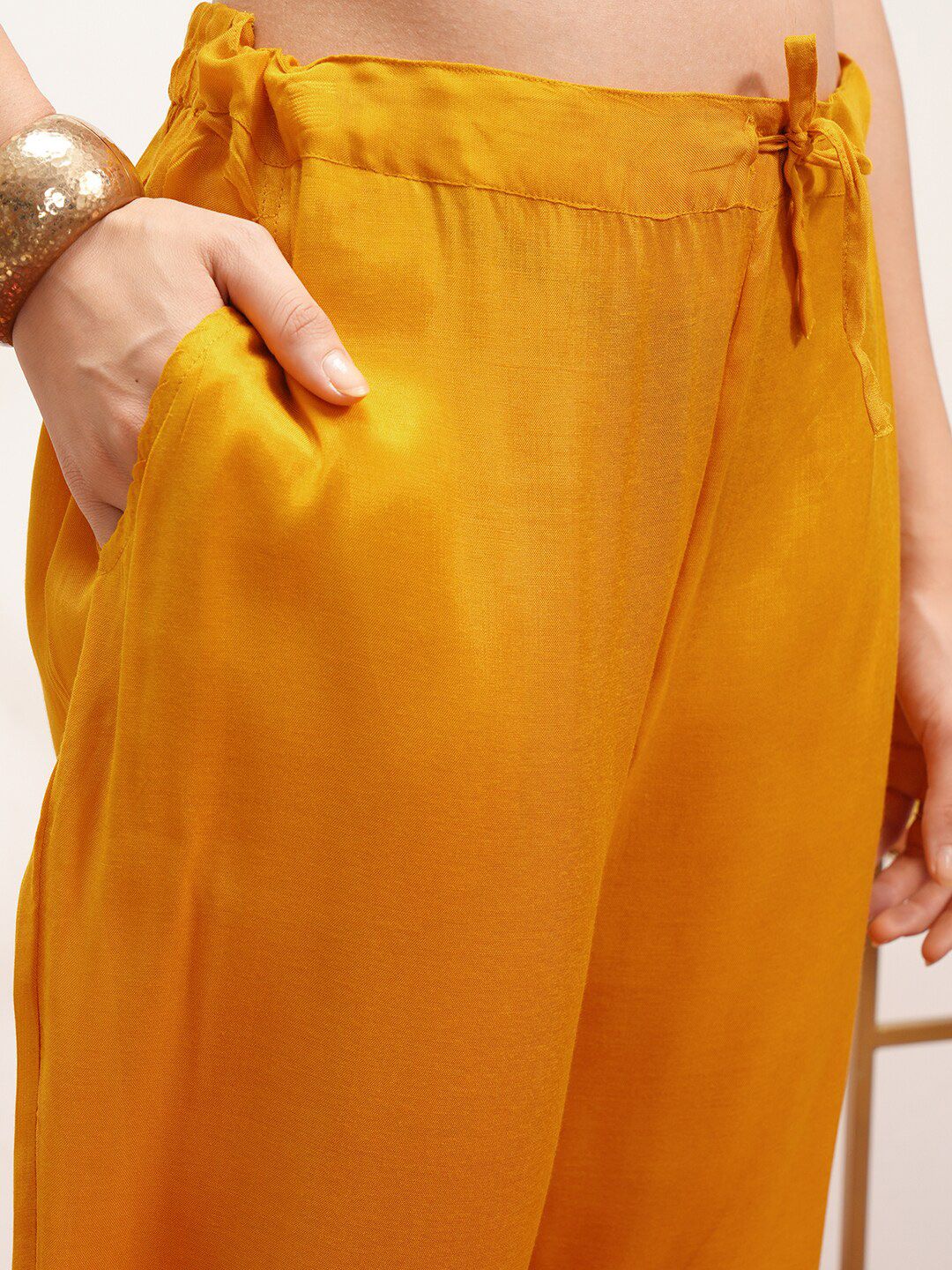 Vishudh Ethnic Motifs Embroidered Regular Thread Work Kurta with Trouser & Dupatta