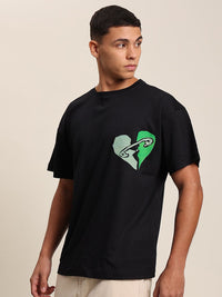 Bene Kleed Men Typography Printed Cotton T-shirt