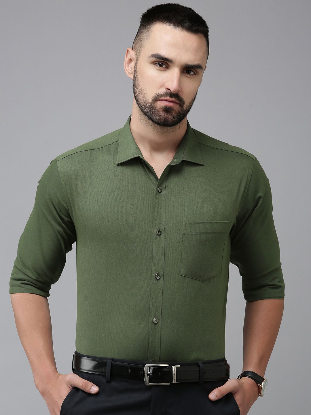 Park Avenue Slim Fit Formal Shirt