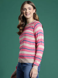 DressBerry Striped Pullover Sweaters