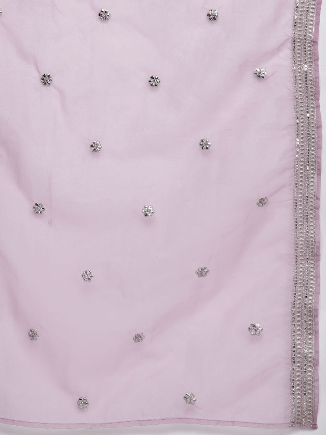 Indo Era Ethnic Motifs Embroidered Regular Sequinned Kurta with Trousers & Dupatta