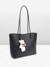 DressBerry Structured Shoulder Bag with Pouch