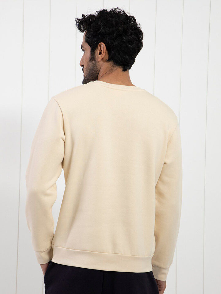 RARE RABBIT Men Nomic Logo Print Sweatshirt