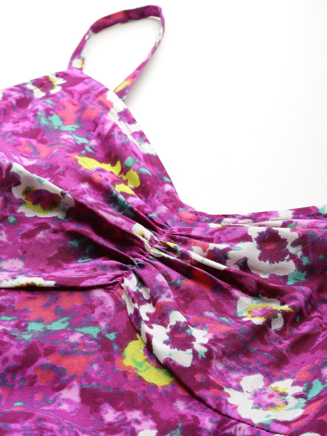 all about you Floral Print Empire Dress