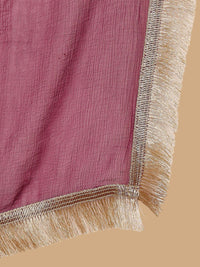 Varanga Ethnic Motifs Embroidered Regular Kurta with Trousers & Dupatta