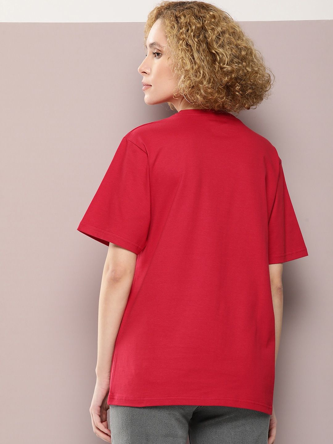 DILLINGER Graphic Printed Oversized Pure Cotton T-shirt