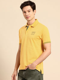 Being Human Polo Collar Pure Cotton T-shirt