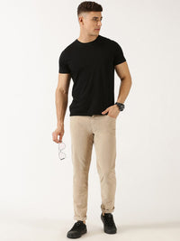 Thomas Scott  Men Regular Fit Corduroy Chinos Trousers