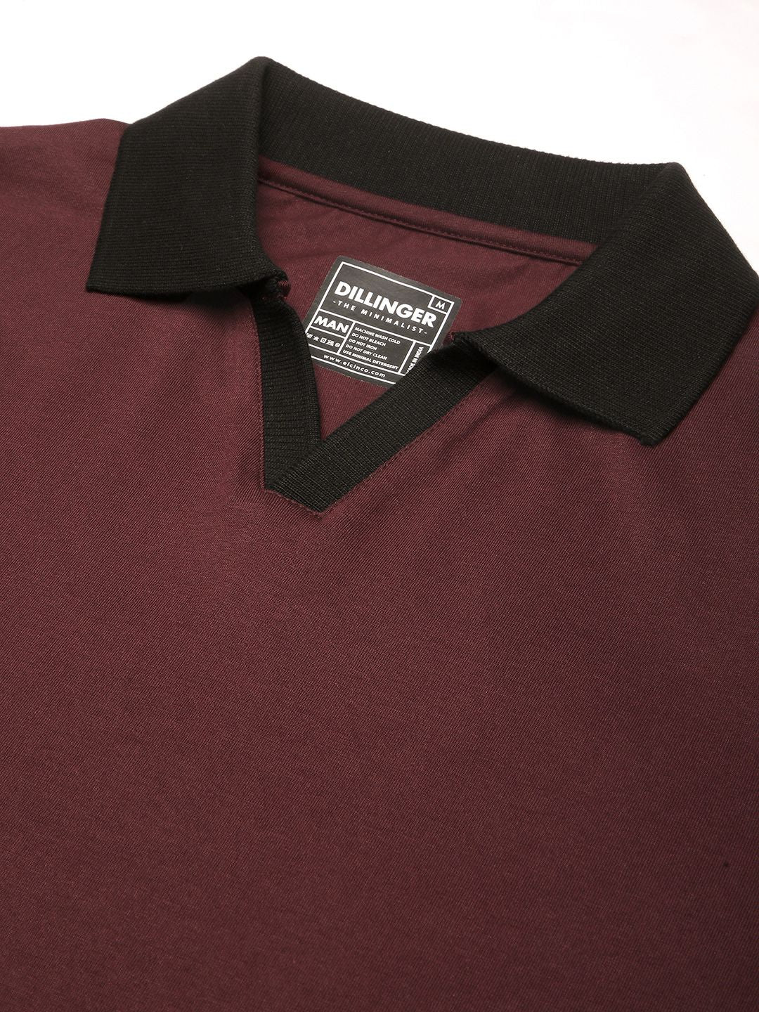DILLINGER Men Short Sleeve Regular Fit Solid Polo Tshirt