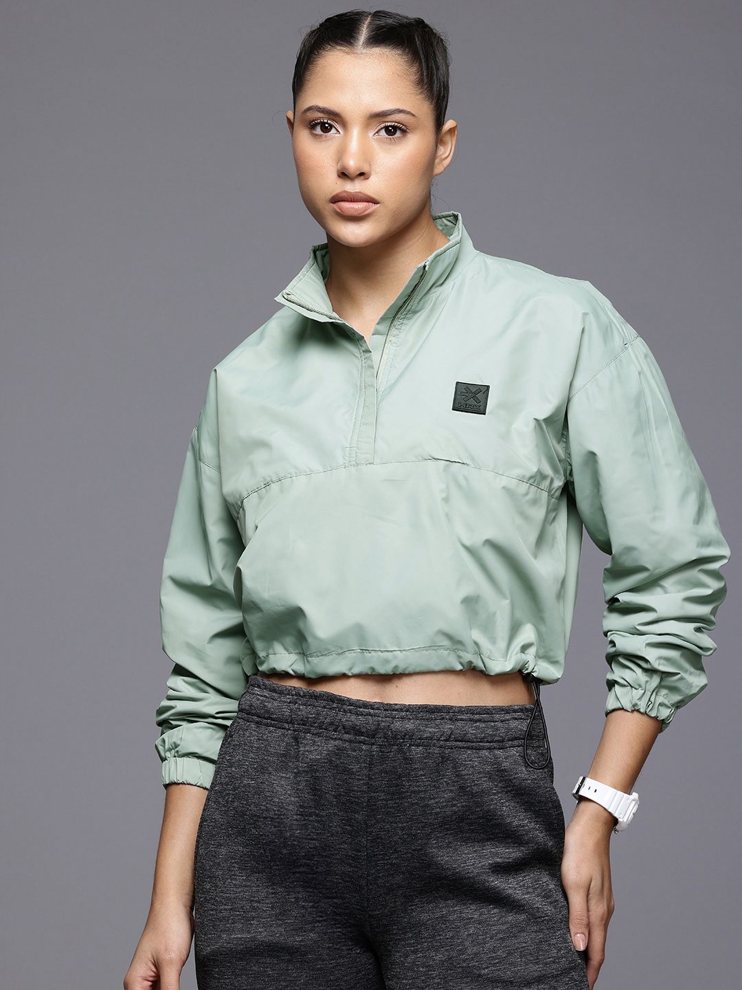 HRX by Hrithik Roshan Women Tailored Crop Jacket