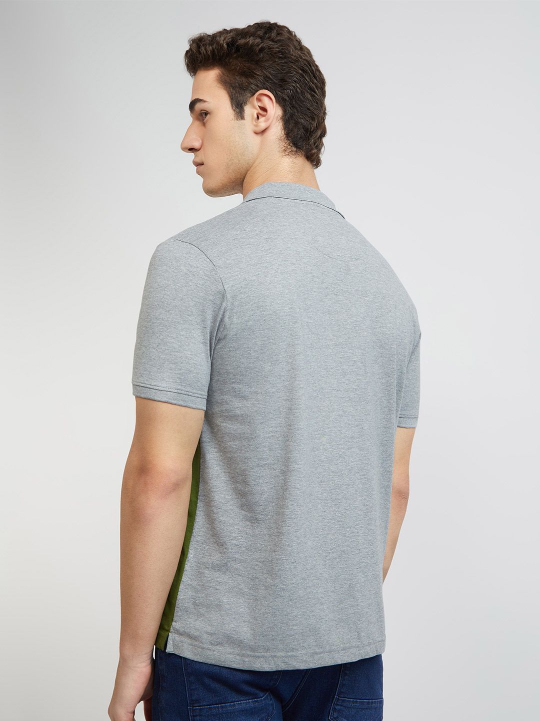 Park Avenue Polo Collar Cotton Rich Slim Fit T-shirt