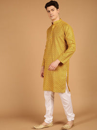SOJANYA Kurta Kolar Bercetak Motif Etnik