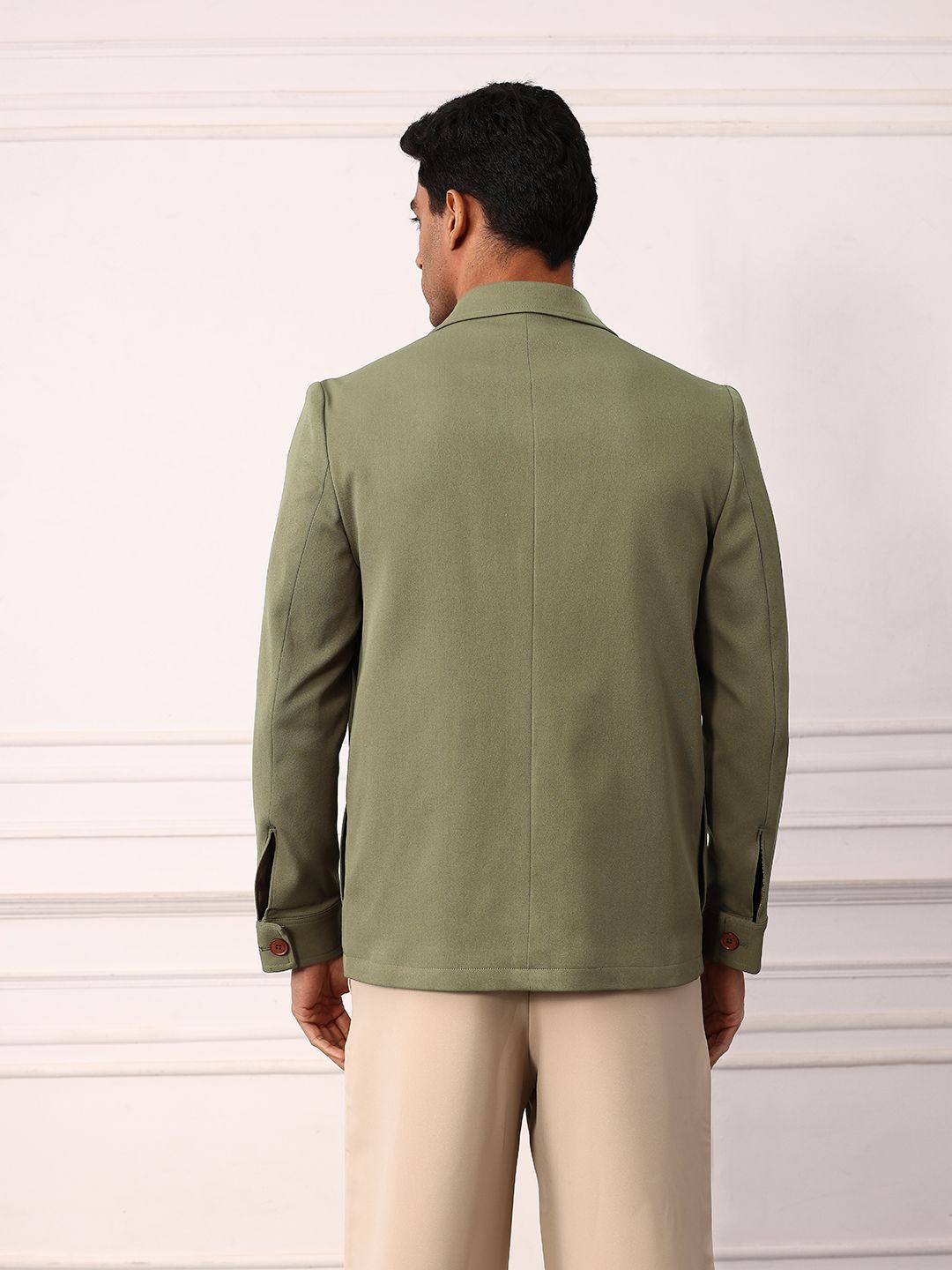 Mr Bowerbird Double Pocket Resort Collar Tailored Jacket
