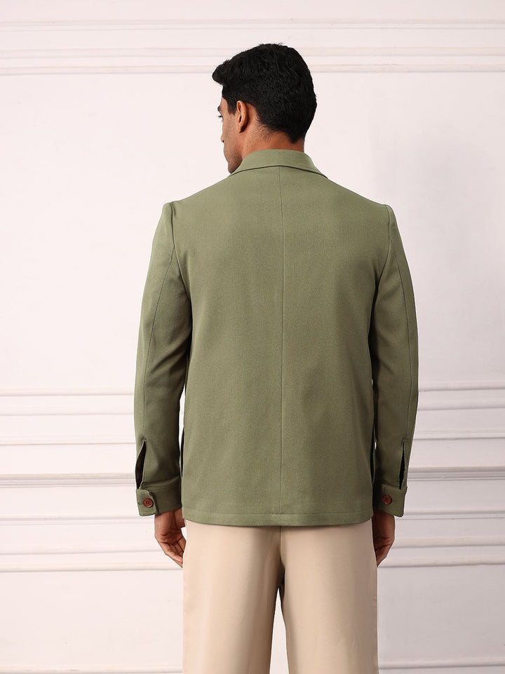 Mr Bowerbird Double Pocket Resort Collar Tailored Jacket